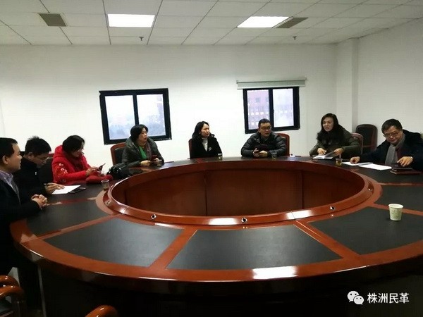 民革湖南工业大学工作委员会召开全体党员大会并成立民革湖南工业大学一、二、三支部 (2)民革湖南工大一支部会议_调整大小